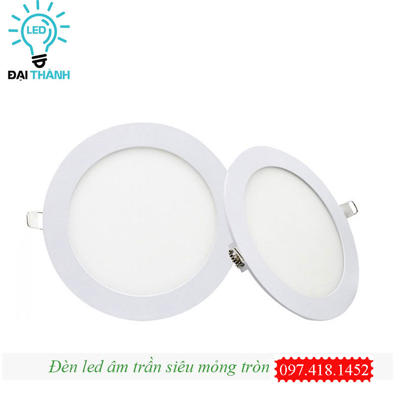 Đèn âm trần siêu mỏng – Sự lựa chọn lựa hoàn hảo để chiếu sáng phòng khách