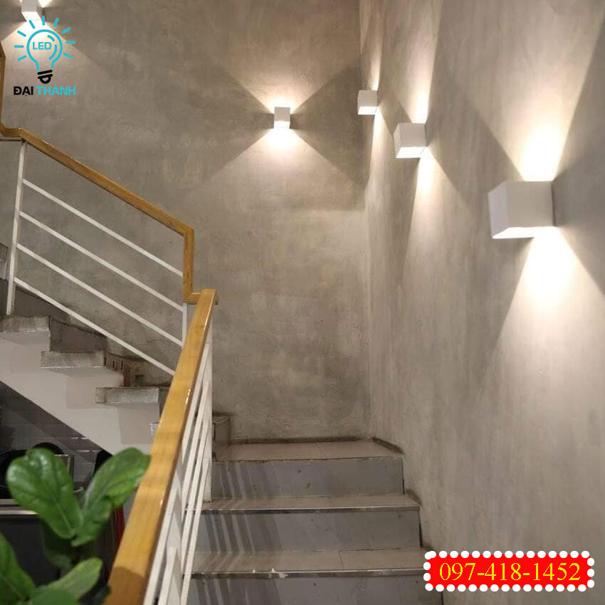 Đèn hắt tường chiếu sáng cho không gian tươi mới